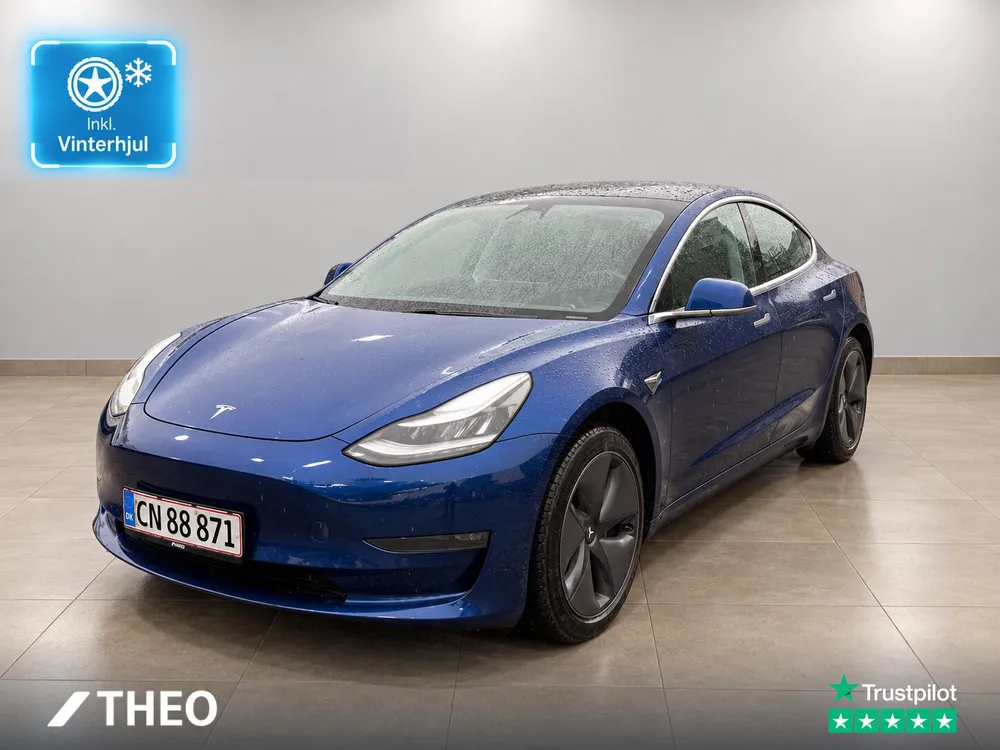 Tesla Model 3 Long Range AWD Blå – til salg hos THEO Import