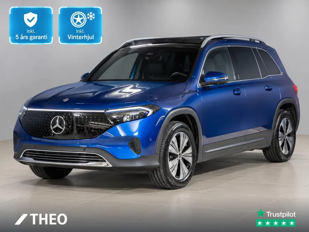 Mercedes-Benz EQB 250+ Progressive Advanced Blå metallic – til salg hos THEO Import