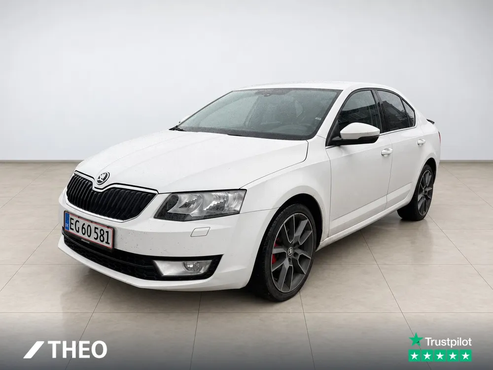 Skoda Octavia 2,0 TDI 150 Elegance Hvid – til salg hos THEO Import
