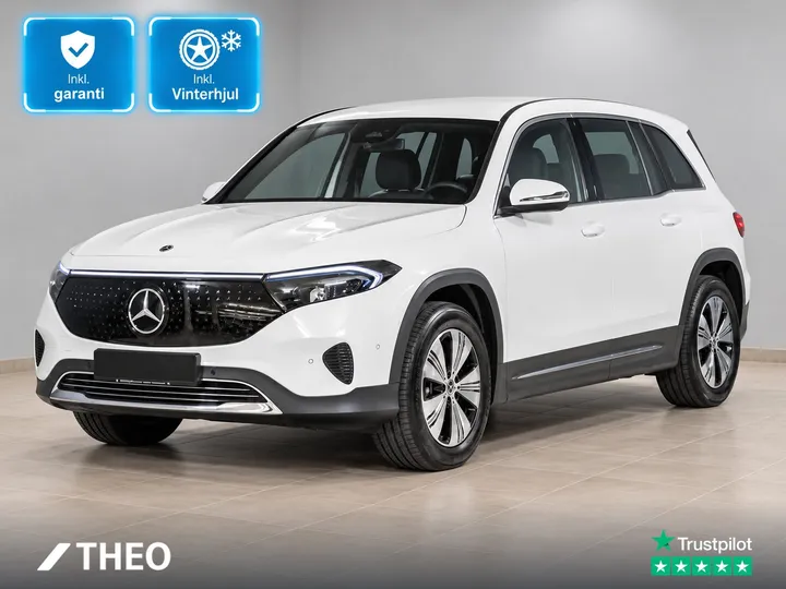 Mercedes-Benz EQB 250+ Progressive Advanced Hvid metallic – klar til import hos THEO Import