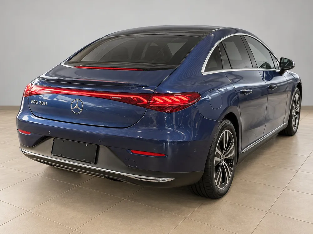 Mercedes-Benz EQE 300 Electric Art Blå metallic – til salg hos THEO Import
