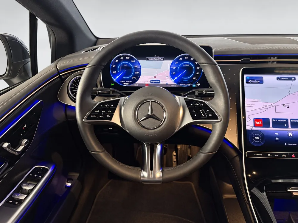 Mercedes-Benz EQE 300 Electric Art Blå metallic – til salg hos THEO Import